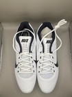 Nike Clipper Molded Cleats White  Black Size 13