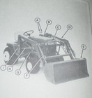 John Deere 44 Loader Operators Manual Om-ty20653 C4  fits 316 318 420 Tractor 