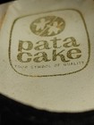 Vintage Pata Cake Baby Shoes -black Mary Jane -button -size 1 -woolworth 1940s