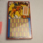 Vintage Bucks  1 00 Casino Punch Board Trade Stimulator Game Board