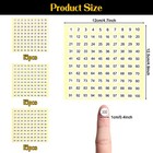 1-300 Stickers With Numbers  Numbered Stickers  Consecutive Number Sticker     