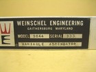 Weinschel  Model 9844  Variable Attenuator