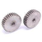2pcs 1 Mod 35t Spur Gear 45  Steel Motor Pinion Gear Thickness 10mm