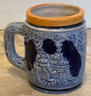 Vintage Conventry Lake Ct Conn Souvenir Ceramic Beer Stein Shot Glass Sailboat