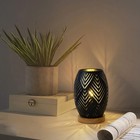 Bedside Table Lamp  Small Night Light Metal Lampshade And Wood Base  E12 40w    