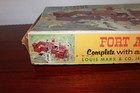 Vintage Fort Apache Playset Marx Western W  Original Box  Selling As Is