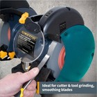 6in  X 3 4in  150-grit 1 2 In  Arbor Aluminum Oxide Grinding Wheel Bench Grinder