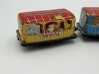 Vintage Wind Up Tin Toy Lot - Animal Train