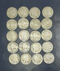 20 each  Full Date  Buffalo Nickels From The  20s And 30s 