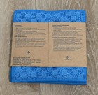 Norwex 3 - Enviroscrub Dual Sided Cloths   Scrub Mitt W  Baclock Blue New Lot 