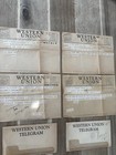 Western Union Telegram Lot Of 4