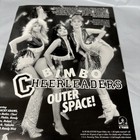 Bimbo Cheerleaders From Outer Space Tracey Adams    Film Promo Ad Slick