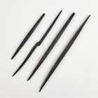 Iron Fur Trade Straight square And Offset Awls - Lot Of 4 -cass Co  Mn Artifacts