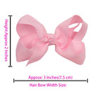Joyoyo 40pcs 3inch Hair Bows For Girls Grosgrain Ribbon Bow Toddler Hair