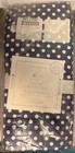 Pottery Barn Kids Baby Navy Mini Dot Nursery Fitted Crib New