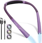 Glocusent Upgraded Led Neck Reading Light Book Light For Reading In Bed