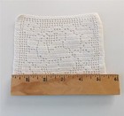Lovely Antique Hand-crocheted Off White Rose Design 5 1 4  X 4 1 4  Applique