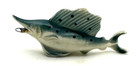 Vintage Celluloid Figural Swordfish Sewing Tape Measure