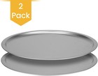 Decorrack 13 Inch Alloy Steel Pizza Pan  Non-stick 2 Pack  