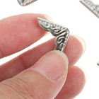  40 Pcs Book Corner Protection Notebook Protector Metal Corners For