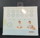 Baby s First Year Belly Milestone Stickers Months 1-12 Boy Girl Stepping Stones