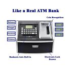 Atm Savings Bank With Debit Card  Electronic Piggy Bank For Real Money  Coin    