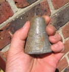 Vintage Old Unusual Lead Fishing Weight  Or For Clock Weight Spot On 2lbs 0 9kg