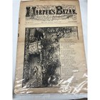 Antique 1879 Harper s Bazar Paper Lot Of 6 - Mar  Nov  Aug  Sep