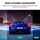 Hd 1080p Car Dual Lens Dash Cam 4  Dvr Recorder Front   Rear Camera Night Vision