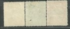 Bolivia 138-40 Used Light Hinge Stamps Of 1919-20 Surcharged