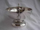 Antique French Sterling Pedestal Bowl early 20th Century