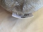 Lullaby Kids Travel Pillow Neck Rest Head Bumper Gray Faux Fur Soft Car Seat