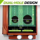 Putting Green  9 8ft Golf Putting Mat With Automatic Ball Return Track   Putting