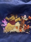Vintage Disney Pooh Tigger Piglet Haystack Fall Tote Diaper Bag Corduroy