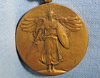 Original Wwi Us Army Victory Medal W 2 Bars   Meuse Argonne Defensive Sector