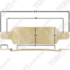 Moose Longboard Skateboad Deck 10  X 39 8  Freeride Freestyle Drop Down Cruiser