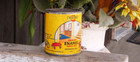 Unopened Vintage Wizard Gloss Enamel Paint Can Wedgewood Blue Interior Exterior