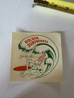 Vintage 1960s Holden Surfboards Water Decal Laminate Very Rare Must See