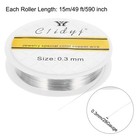 1pcs Craft Wire Resistant Beads Copper Wire For Jewelry Making silver 