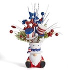 4th Of July Centerpiece For Tables Red White And Blue Patriotic Flowers