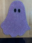 Rachel Zoe Purple Beaded Ghost Chargers - Placemats - Pack Of 4  New - Sealed