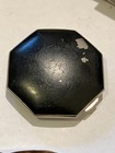 Vintage Art Deco Richard Hudnut Black   Silver Compact