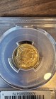 1854  3 Gold Indian Princess - Pcgs Au58 - First Year Issue