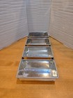 Mini Bread Loaf Baking Pan 4 Loaves Strap Commercial 5 75  X 3 25  Pans Kitchen 