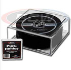 Bcw Square Hockey Puck Display Case Safely Stores Collectible Or Signed Pucks