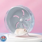 Jeeone Silent Hamster Wheel 7 Inch  Hamster Exercise Wheel  Height-adjustable