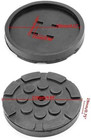 4pcs Car Auto Jacking Lift Pads round Heavy Duty Car Lift Pads Rubber Arm Pads