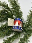 Old World Christmas Patriotic Drum New No Tag