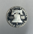 1960 Proof Franklin Half Dollar  Bright White Ultra Cameo