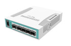 Mikrotik Crs106-1c-5s Cloud Router Switch 5x 1 25gbps Sfp Cages Routeros
